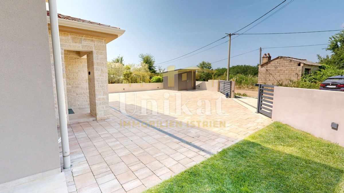 Casa vicino a Vižinada - giardino, piscina, 4 camere da letto